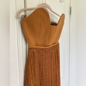 AQUA fringe cocktail dress